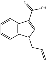 1-(prop-2-en-1-yl)-1H-indole-3-carboxylic acid Struktur