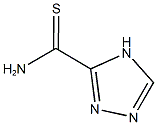 4H-1,2,4-triazole-3-carbothioamide Struktur