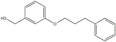 [3-(3-phenylpropoxy)phenyl]methanol Struktur