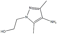 2-(4-amino-3,5-dimethyl-1H-pyrazol-1-yl)ethan-1-ol Struktur