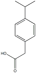 2-[4-(propan-2-yl)phenyl]acetic acid Struktur