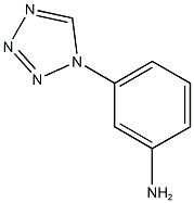 3-(1H-1,2,3,4-tetrazol-1-yl)aniline Struktur