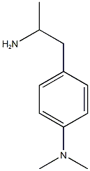 4-(2-aminopropyl)-N,N-dimethylaniline Struktur