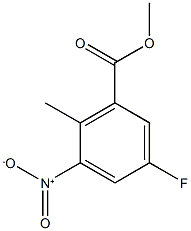 methyl 5-fluoro-2-methyl-3-nitrobenzoate