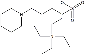 Tetraethylammonium 4-(piperidin-1-yl)butane-1-sulfonate Struktur