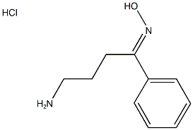 4-AMINO-1-PHENYLBUTAN-1-ONE OXIME HYDROCHLORIDE Struktur