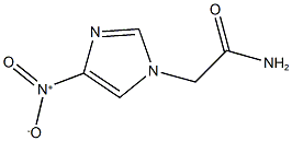 2-(4-NITRO-1H-IMIDAZOL-1-YL)ACETAMIDE Struktur