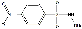 4-NITROBENZENESULFONOHYDRAZIDE Struktur