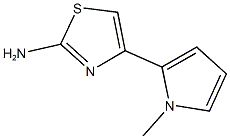 4-(1-methyl-1H-pyrrol-2-yl)-1,3-thiazol-2-amine Struktur