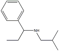 (2-methylpropyl)(1-phenylpropyl)amine Struktur