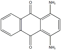 1,4-diamino-9,10-dihydroanthracene-9,10-dione Struktur