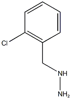 1-[(2-chlorophenyl)methyl]hydrazine Struktur