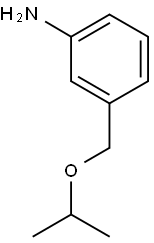 3-[(propan-2-yloxy)methyl]aniline Struktur