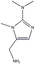 5-(aminomethyl)-N,N,1-trimethyl-1H-imidazol-2-amine Struktur