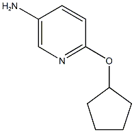 6-(cyclopentyloxy)pyridin-3-amine Struktur