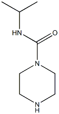 N-(propan-2-yl)piperazine-1-carboxamide Struktur