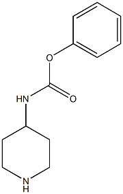 phenyl N-(piperidin-4-yl)carbamate Struktur