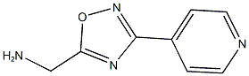 (3-PYRIDIN-4-YL-1,2,4-OXADIAZOL-5-YL)METHYLAMINE Struktur