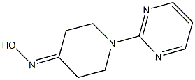 1-pyrimidin-2-ylpiperidin-4-one oxime Struktur