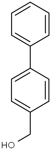 (4-phenylphenyl)methanol Struktur