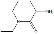 2-amino-N,N-diethylpropanamide Struktur