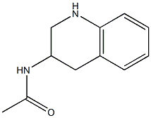 N-(1,2,3,4-tetrahydroquinolin-3-yl)acetamide Struktur