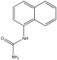 naphthalen-1-ylurea Struktur