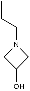 1-Propylazetidin-3-ol Struktur