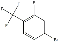 4-Bromo-2-fluoro-1-(trifluoromethyl)benzene Struktur