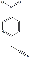 2-(5-nitropyridin-2-yl)acetonitrile Struktur