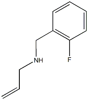 [(2-fluorophenyl)methyl](prop-2-en-1-yl)amine Struktur