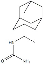 [1-(adamantan-1-yl)ethyl]urea Struktur