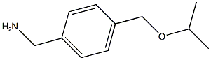 {4-[(propan-2-yloxy)methyl]phenyl}methanamine Struktur