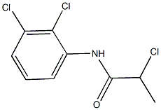 2-Chloro-N-(2,3-dichloro-phenyl)-propionamide Struktur