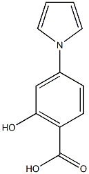 2-hydroxy-4-(1H-pyrrol-1-yl)benzoic acid Structure