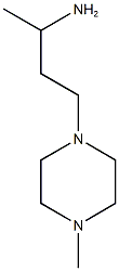 4-(4-methylpiperazin-1-yl)butan-2-amine Struktur