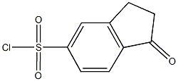 1-OXOINDANE-5-SULFONYL CHLORIDE Struktur