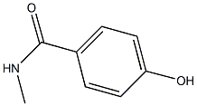 4-hydroxy-N-methylbenzamide Struktur