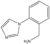 [2-(1H-imidazol-1-yl)phenyl]methanamine Struktur