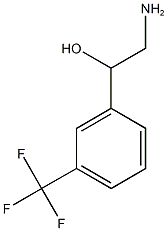 2-amino-1-[3-(trifluoromethyl)phenyl]ethan-1-ol Struktur