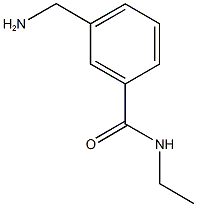 3-(aminomethyl)-N-ethylbenzamide Struktur