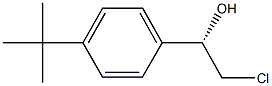 (1S)-1-(4-TERT-BUTYLPHENYL)-2-CHLOROETHANOL Struktur