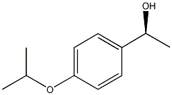 (1S)-1-(4-ISOPROPOXYPHENYL)ETHANOL Struktur