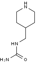 (piperidin-4-ylmethyl)urea Struktur