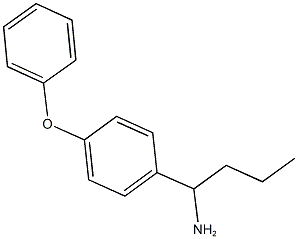 1-(4-phenoxyphenyl)butan-1-amine Struktur