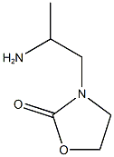 3-(2-aminopropyl)-1,3-oxazolidin-2-one Struktur