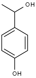 4-(1-hydroxyethyl)phenol Struktur