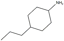 4-propylcyclohexan-1-amine Struktur