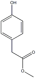 methyl 2-(4-hydroxyphenyl)acetate Struktur