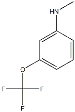 N-methyl-3-(trifluoromethoxy)aniline Struktur